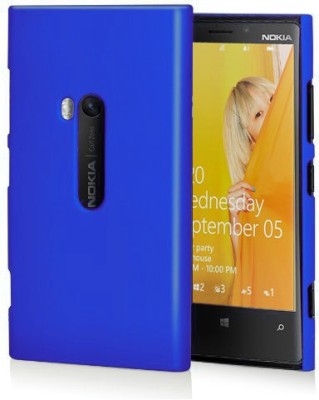 CASE CREATION Back Cover for Nokia Lumia 920 Rubberized Cover Matte Finish(Blue, Pack of: 1)