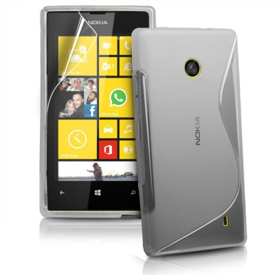 iStyle Back Cover for Nokia Lumia 525, Nokia Lumia 520(Transparent)