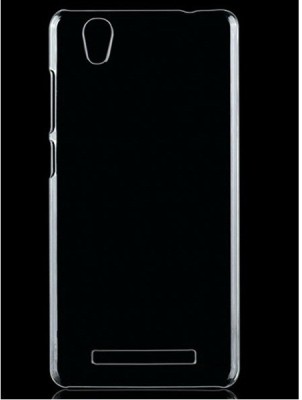 CASE CREATION Back Cover for Gionee F103 Crystal Clear Fully Totu Transparent Slim(Transparent, Silicon, Pack of: 1)
