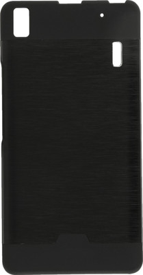 GadgetM Back Cover for Lenovo A7000(Black, Metal, Rubber) Flipkart