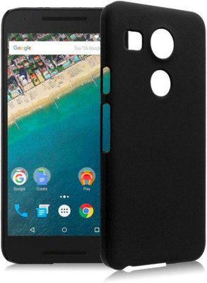 Case Creation Back Cover for LG Google Nexus 5X H791, Nexus5X(Dark Pitch Black, Plastic) Flipkart
