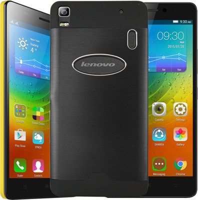 Motomo Back Cover for Lenovo A7000(Metalice Black, Metal, Plastic) Flipkart