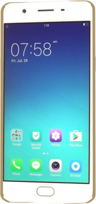 CASE CREATION Back Cover for Oppo F1s New Premium Quality Imported Exclusive Matte Rubberised Finish Frosted Hard Back Shell Case Cover Guard Protection(Gold, Pack of: 1)