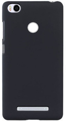 CASE CREATION Back Cover for Mi Redmi 3S Prime(Black, Pack of: 1)