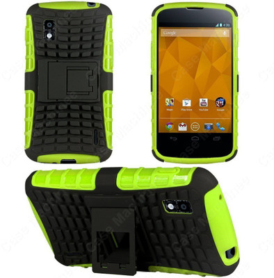 Heartly Back Cover for LG Optimus G E975 LS970(Green)