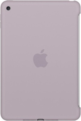 Apple Back Cover for Apple iPad Mini 4 7.9 inch(Lavender, Silicon, Pack of: 1)