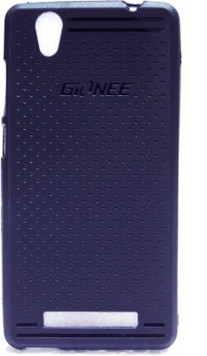 CASE CREATION Back Cover for Gionee F103 Soft Jelly TPU Slim Case Guard Protection(Black, Silicon, Pack of: 1)