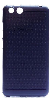 CASE CREATION Back Cover for Panasonic P55 Novo(Blue, Silicon, Pack of: 1)