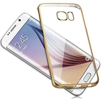 

Shopat7 SAMS7EDGESILCOVGOLD Samsung Galaxy S7 edge Mobile Skin(TRANSPARENT, GOLD)