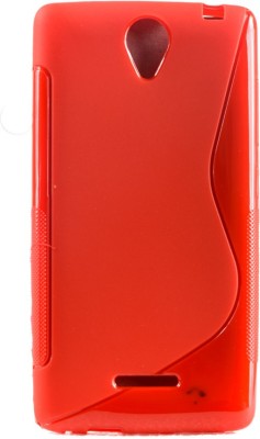Mystry Box Back Cover for Micromax Bolt Q332(Red, Silicon, Pack of: 1)