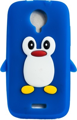 Mystry Box Back Cover for Micromax Canvas HD A116(Blue, Silicon, Pack of: 1)