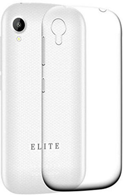 eCase Back Cover for Swipe Elite Star InsCasAop129(Transparent, Pack of: 1)