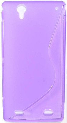 S-Line Back Cover for Sony Xperia T2 Ultra Dual(Purple, Silicon) Flipkart