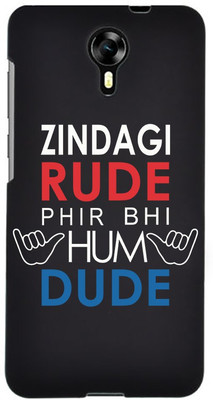 Frenemy Back Cover for Micromax Canvas Xpress 2 E313(BLACK, Plastic) Flipkart