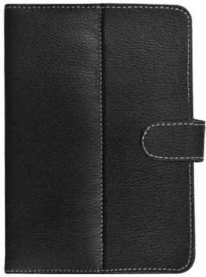 TUP Flip Cover for 7 Inch Akash Ubi Slate 7C+7(Black)