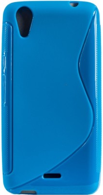 Mystry Box Back Cover for Micromax Canvas Selfie Lens Q345(Blue, Silicon, Pack of: 1)
