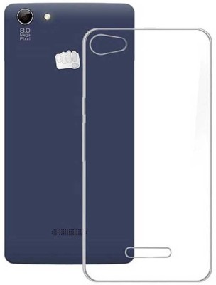 CASE CREATION Back Cover for Micromax Canvas Selfie 3 Q348(Transparent, Silicon)