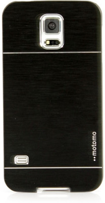 Motomo Back Cover for SAMSUNG Galaxy S5(Black, Metal, Plastic) Flipkart