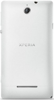 Tingtong Back Cover for Sony Xperia E AK109(White, Pack of: 1)