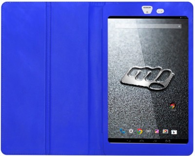 ACM Book Cover for Micromax Canvas Tab P666 8 inch Book Case(Blue, Pack of: 1)