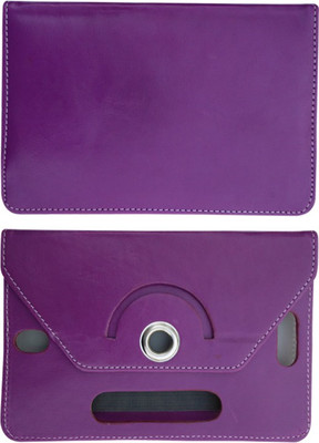 Fastway Book Cover for Lenovo A 8 -50 A 5500(Purple)