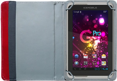 Fastway Book Cover for Icemobile G2 Tablet(Red)