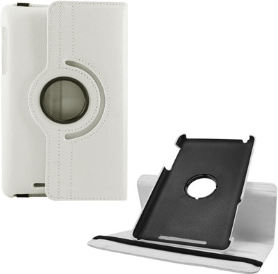 DMG Book Cover for Asus Google Nexus 7 1st Generation 2012(White)