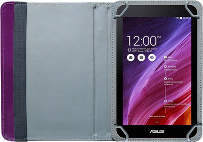 Fastway Book Cover for Asus Memo Pad 7 ME572CL(Purple)