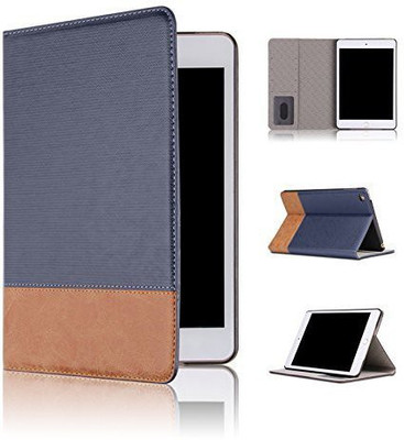 YAOJIN Book Cover for Apple iPad Air 2 9.7 inch(Blue)