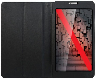 ACM Book Cover for iBall Slide 6351-Q40i 7 inch(Black)