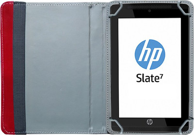 Fastway Book Cover for HP Slate7 Extreme(Red)