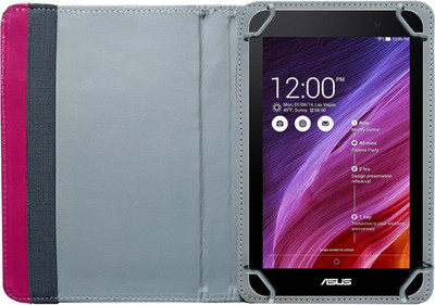 Fastway Book Cover for Asus Memo Pad 7 ME572CL(Pink)