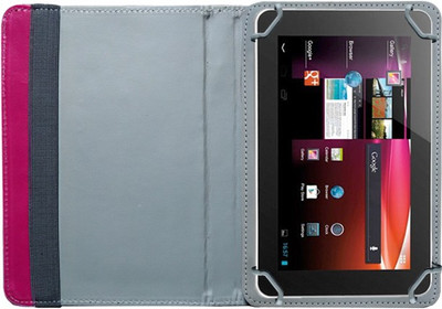 Fastway Book Cover for Alcatel Fire 7(Pink)