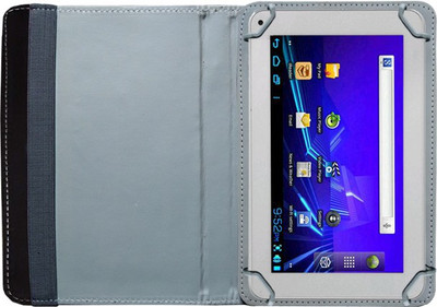 Fastway Book Cover for Ambrane A3-7 Plus(Black)