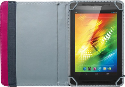 Fastway Book Cover for Xolo Play Tab 7.0 W800(Pink)