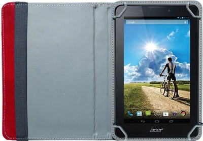 Fastway Book Cover for Acer B1-A71 Tablet(Red)