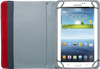 Fastway Book Cover for Samsung P6200 Galaxy Tab 7.0 Plus(Red)