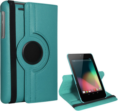 DMG Book Cover for Asus Google Nexus 7 1st Generation 2012(Blue)