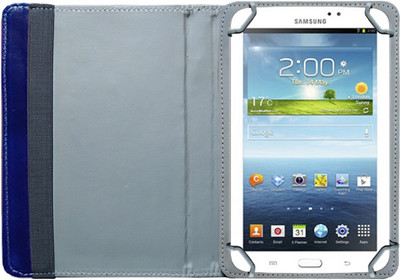 Fastway Book Cover for Samsung Galaxy Tab 3 GT-P3200(Blue)