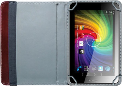 Fastway Book Cover for Micromax Funbook 3G P560(Brown)