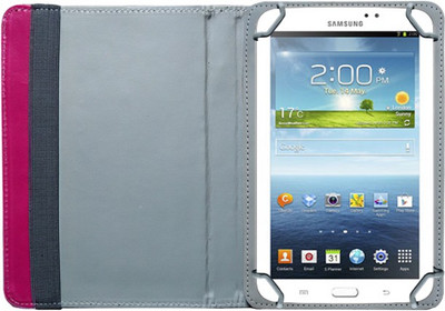 Fastway Book Cover for Samsung P6200 Galaxy Tab 7.0 Plus(Pink)
