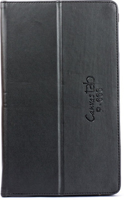Mystry Box Book Cover for Micromax Canvas Tab P666 8 inch(Black)
