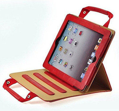 Proelite Book Cover for Apple iPad Air 2 9.7 inch(Red)