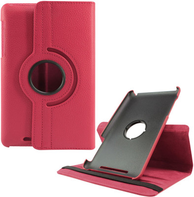 DMG Book Cover for Asus Google Nexus 7 1st Generation 2012(Magenta)