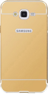 Casotec Bumper Case for Samsung Galaxy J7 - 2015(Gold, Metal) Flipkart