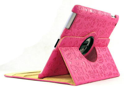 KolorFish Book Cover for Apple iPad 3 9.8 inch, Apple iPad 4 9.8 inch, Apple iPad 9.7 inch, Apple iPad 2 9.7 inch(Pink)