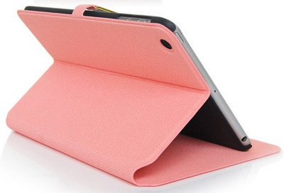 KolorFish Flip Cover for Apple iPad Mini, Apple iPad Mini 3, Apple iPad Mini 2(Pink)