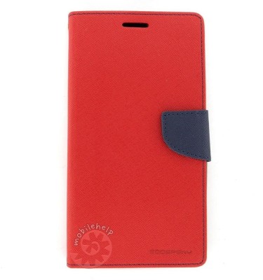 Tingtong Flip Cover for Micromax A110 Canvas 2(Red, Pack of: 1)