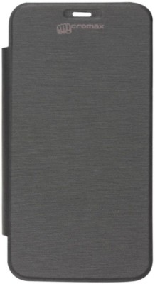 Coverage Flip Cover for Micromax Canvas Doodle 3 A102 Coverage Flip Cover for Micromax Canvas Doodle 3 A102 - Black(Black, Pack of: 1)