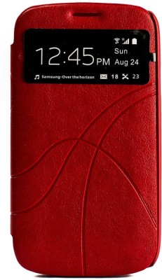Mystry Box Flip Cover for Samsung Galaxy S3 i9300(Red, Pack of: 1)